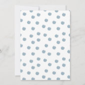 ツインパンプキンベイビーシャワー招待状ツインボーイズ秋 招待状 (裏面)