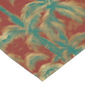 ツインパームズパターンデザイン テーブルクロス (アングル)