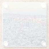 ツインピークスサンフランシスコ ガラスコースター (裏面)