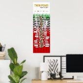 ツインピーク：前後 ポスター (ホームオフィス)