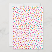 ツインフィエスタベイビーシャワー招待状ホリーグアカモール 招待状 (裏面)