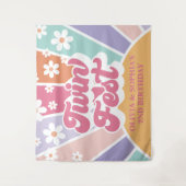 ツインフェストレインボーサンシャイン タペストリー (正面)