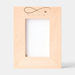 ツインフォトフレーム レーザー彫刻フレーム