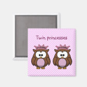 ツインフクロウの姫君 マグネット (正面/裏面)