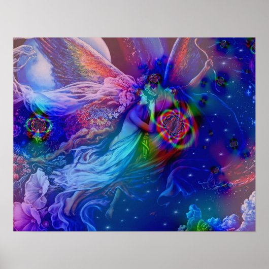 ツインフレイムスが天国に上昇 – ポスター (正面)