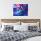 ツインフレイムスが天国 キャンバスプリント (インサイチュ (寝室))