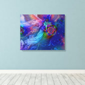 ツインフレイムスが天国 キャンバスプリント (インサイチュ (ウッドフロア))