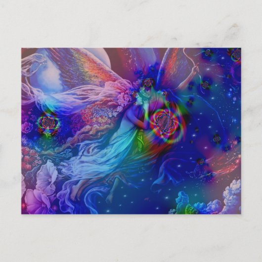 ツインフレイムスが天国 ポストカード (正面)