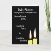 ツインフレイムス定義ジャーニー動機づけ詩 シーズンカード (正面)