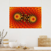 ツインフレイムポスター ポスター (キッチン)