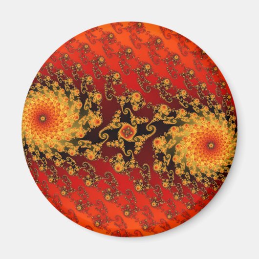 ツインフレイムマグネット マグネット (正面)