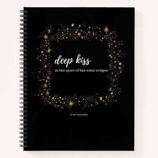 ツインフレームジャーナルノート ノートブック (正面)