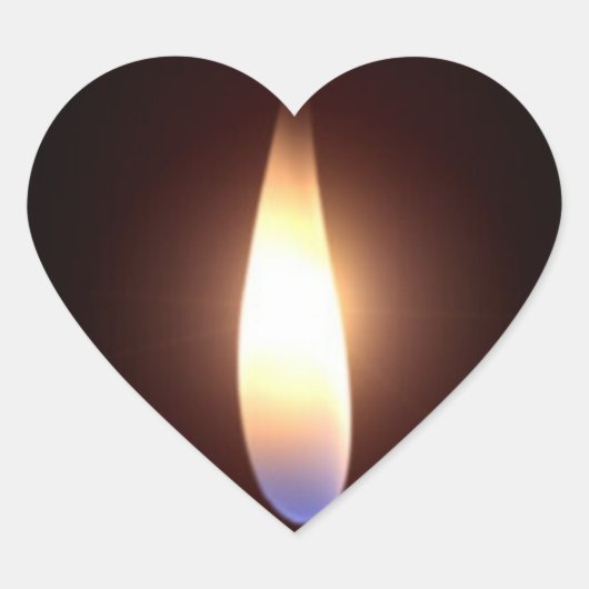 ツインフレームハートバレンタインデー ハートシール (正面)