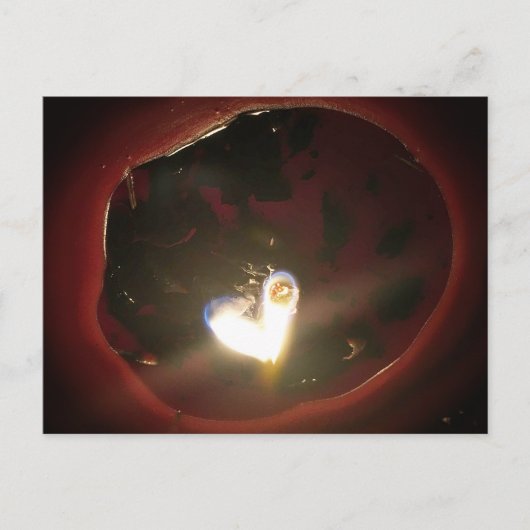 ツインフレームハート ポストカード (正面)