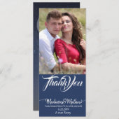 ツインフレーム写真サンキューカード セーブザデート (正面/裏面)