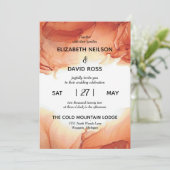 ツインフレーム結婚式招待状 招待状 (スタンド正面)