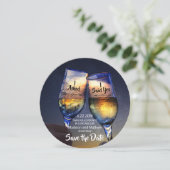 ツインフレーム・セーブ・ザ・デート 保存日 セーブザデート (スタンド正面)