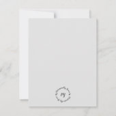 ツインブラザーズシティビュー誕生日フラットカード (裏面)