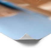 ツインブルー虎猫 ポスター (角)