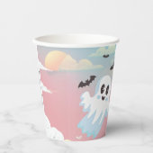 ツインブーのハロウィーンベイビーシャワー 紙コップ (正面)