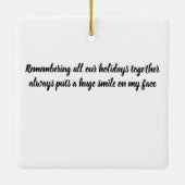 ツインブーツと双子の姉妹の願い セラミックオーナメント (裏面)