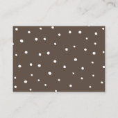 ツインベアーズテーマベビーシャワーブックリクエストエンクロサー エンクロージャーカード (裏面)