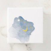 ツインベイビーシャワー太陽、月、星 フェイバータグ (インサイチュ)