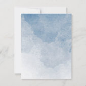 ツインベイビーシャワー太陽、月、星 出欠カード (裏面)