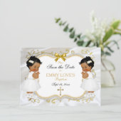 ツインベビーガールズバプテスマ救デイト白金ゴールドクロス セーブザデート (スタンド正面)