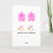 ツインベビーガールズ カード (裏面)