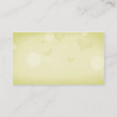 ツインベビーシャワーおむつラッフルカードエンドウ エンクロージャーカード (裏面)