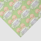 ツインベビーシャワーティッシュペーパー 薄葉紙 (詳細)