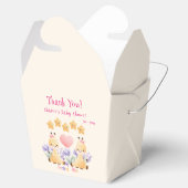 ツインベビーシャワー |かわいいキリン赤ちゃんシャワー フェイバーボックス (オープン)