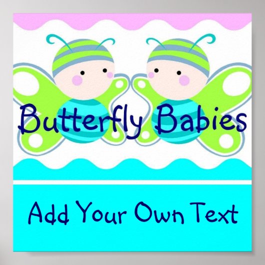 ツインベビーポスター ポスター (正面)