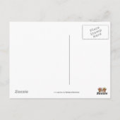 ツインベビー感謝していユーハガキ ポストカード (裏面)