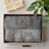 ツインホワイトワイルドホースデクページティッシュペーパー 薄葉紙 (ギフト)