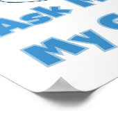 ツインボーイズの孫のプレゼント ポスター (角)