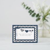 ツインボーイズタイボウタイおむつラッフルチケット エンクロージャーカード (スタンド正面)