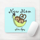 ツインボーイズ新米Tシャツとギフト マウスパッド (マウス)