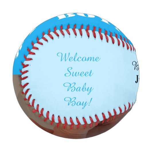 ツインボーイズ誕生統計青写真 野球ボール (正面左)