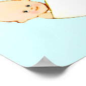 ツインボーイズ赤ちゃんシャワー装飾ポスター ポスター (角)