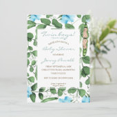 ツインボーイズ·ベイビーがポッド招待状で2頭のピースを浴びる 招待状 (スタンド正面)