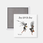 ツインボーイレインマグネット妖精の国 マグネット (正面/裏面)