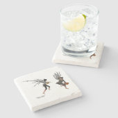 ツインボーイレイン妖精の国ストーンコースター ストーンコースター (横)