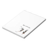 ツインボーイレイン妖精の国メモ ノートパッド (回転)