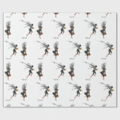 ツインボーイレイン妖精の国ラッピング紙 ラッピングペーパー (フラット)