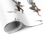 ツインボーイレイン妖精の国ラッピング紙 ラッピングペーパー (ロールコーナー)