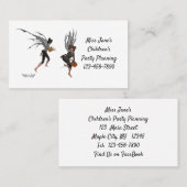 ツインボーイレイン妖精の国名刺 名刺 (正面/裏面)