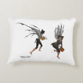 ツインボーイレイン妖精の国装飾用クッション アクセントクッション (裏面)