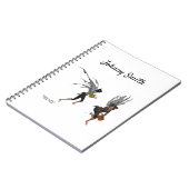 ツインボーイ雨妖精の国スパイラルノート ノートブック (左側)